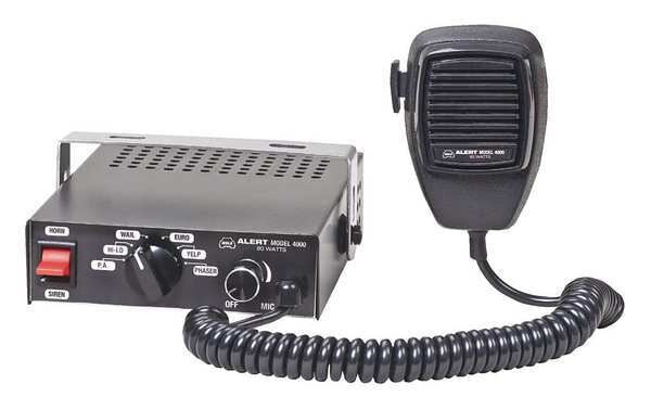 Siren Controller Console, 4 in., 12VDC