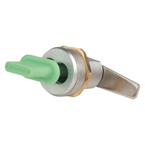 Interchangeable Core Keyed Cam Lock, Keyed Different, SFIC Key, For Material Thickness 1 1/4 in