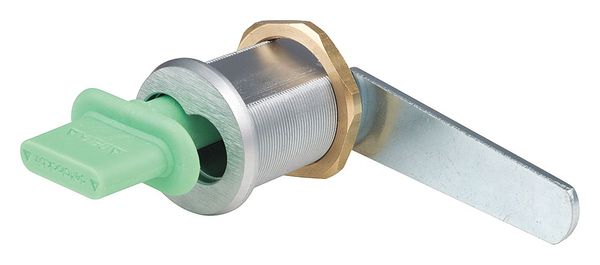 Interchangeable Core Keyed Cam Lock, Keyed Different, SFIC Key, For Material Thickness 1 1/4 in