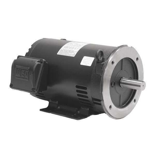 3-Phase General Purpose Motor, 5 HP, 182/4TC Frame, 575V AC Voltage, 1,760 Nameplate RPM