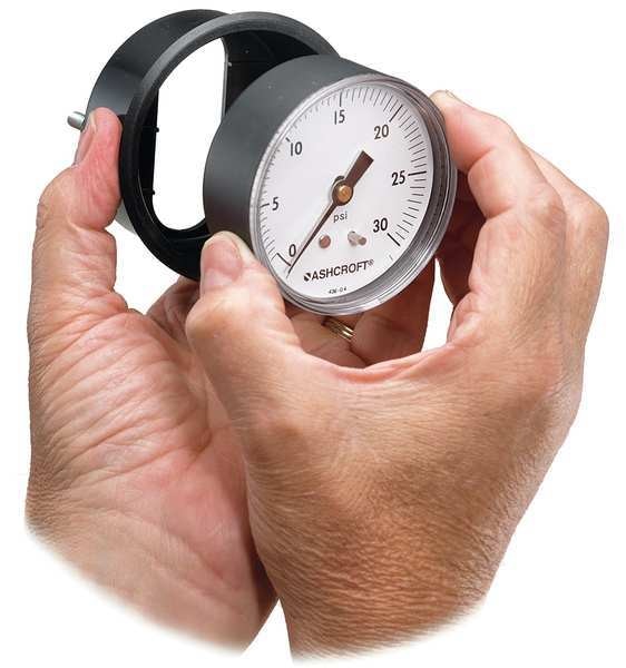 Gauge, U-Clamp, 2 in.
