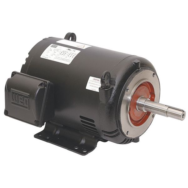Pump Motor, 3-Ph, 25 HP, 254/6JM, 29.1A