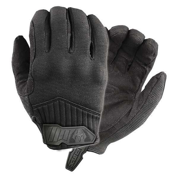Tactical Glove, S, Black, Nylon, PR
