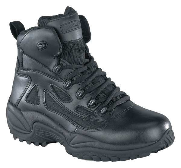 Tactical Boots, 14M, Plain, 6in, Black, PR