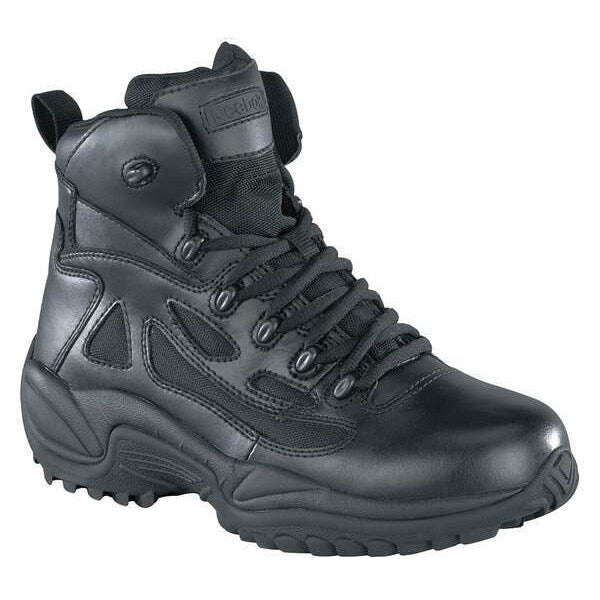 Tactical Boots, 7M, Plain, 6in, Black, PR