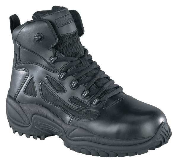 Tactical Boots, 6in, 12M, Black, PR