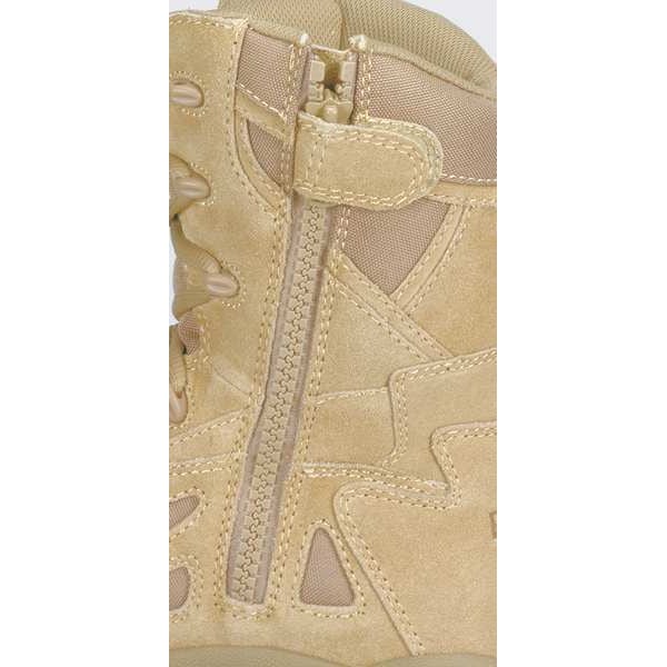 Military Boots, 12M, Mens, Plain, Tan, PR