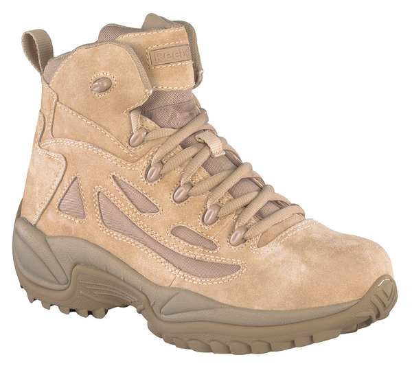 Military Boots, 8W, 6in, Tan, PR