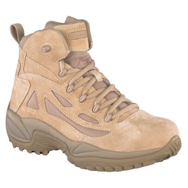 Military Boots, 11-1/2M, 6in, Tan, PR