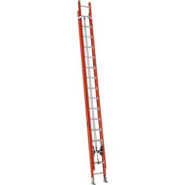 Fiberglass Extension Ladder, 300 lb Load Capacity