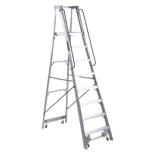 9 ft 6 in Aluminum Platform Stepladder