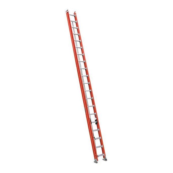 Fiberglass Extension Ladder, 300 lb Load Capacity