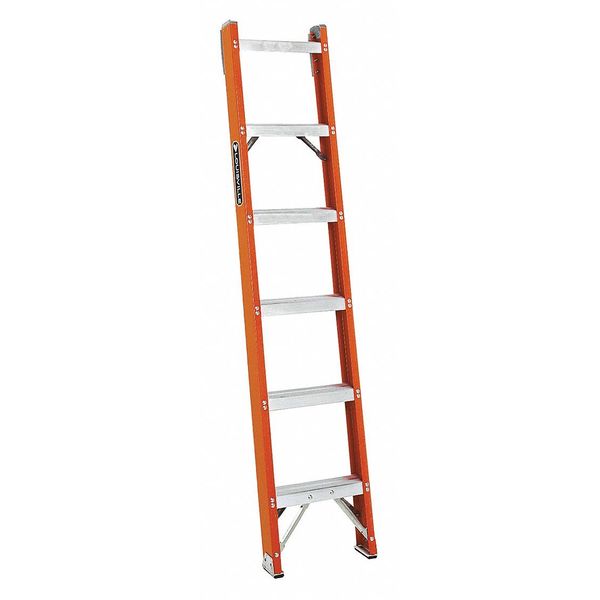 Straight Ladder, Fiberglass, Natural Finish