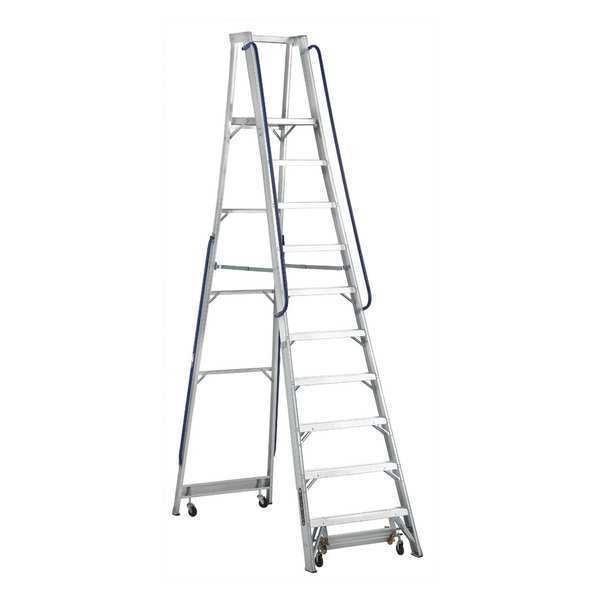 11 ft 5 in Aluminum Platform Stepladder