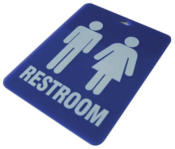 Restroom Key Tag, Combination