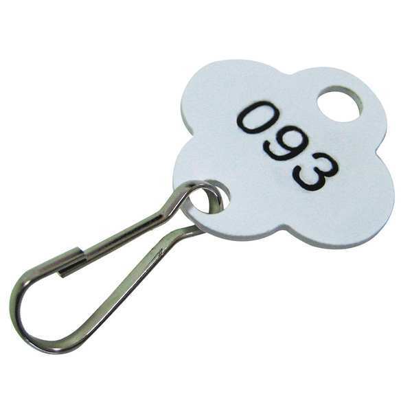 Key Tag Numbered 201 to 300, PK100