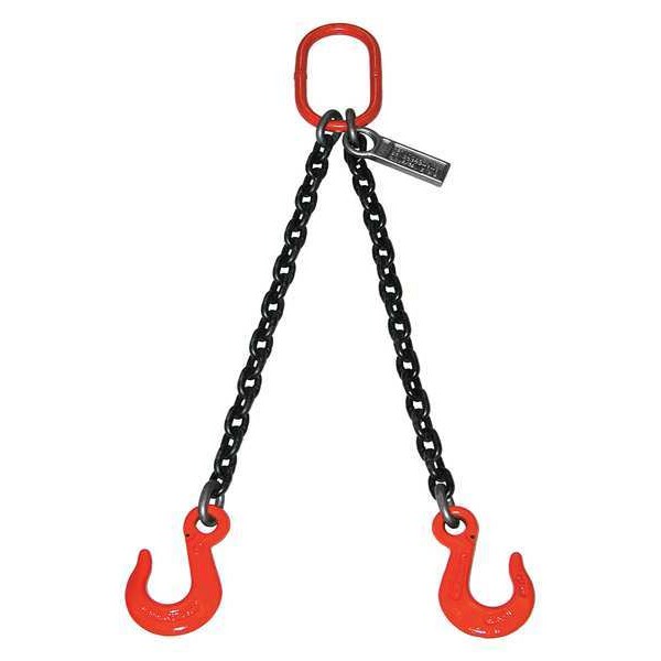 Chain Sling, 7/32 in., 18 ft., 4700 lb.