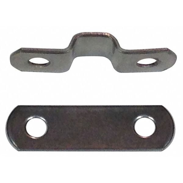Tube Clamp, 1/4in., 2 lines, PK25