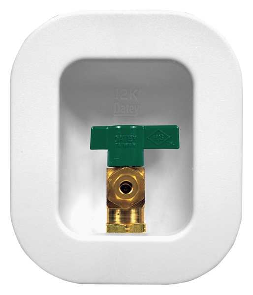 Outlet Box, Ice Maker, Copper Sweat