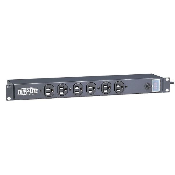 PDU, 120V, 12 Outlet, 15 ft., Black
