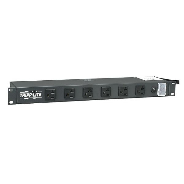 PDU, 120V, 12 Outlet, 15 ft., Black