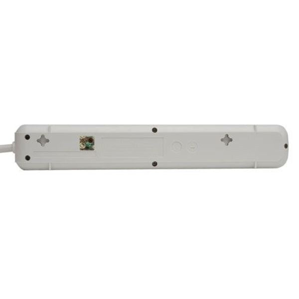Surge Protector Strip, 7 Outlet, White