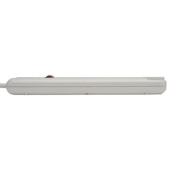 Surge Protector Strip, 7 Outlet, White