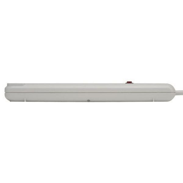 Surge Protector Strip, 7 Outlet, White