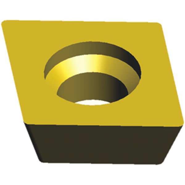 Diamond Turning Insert, Diamond, 5/32 in, CDHB, 80  Degrees, 0.0040 in, Carbide
