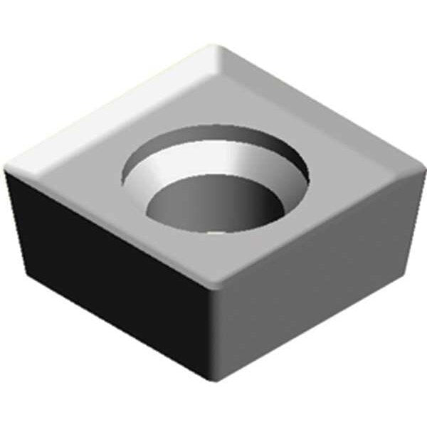 Square Turning Insert, Square, 3/8 in, SCGX, 1/64 in, Carbide