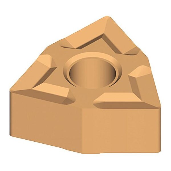 Carbide Insert, Trigon, 3/8 in, WNMG, 1/64 in, Carbide
