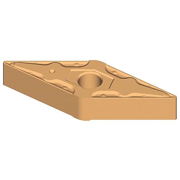 Diamond Turning Insert, Diamond, 3/8 in, VNMG, 35  Degrees, 1/64 in, Carbide