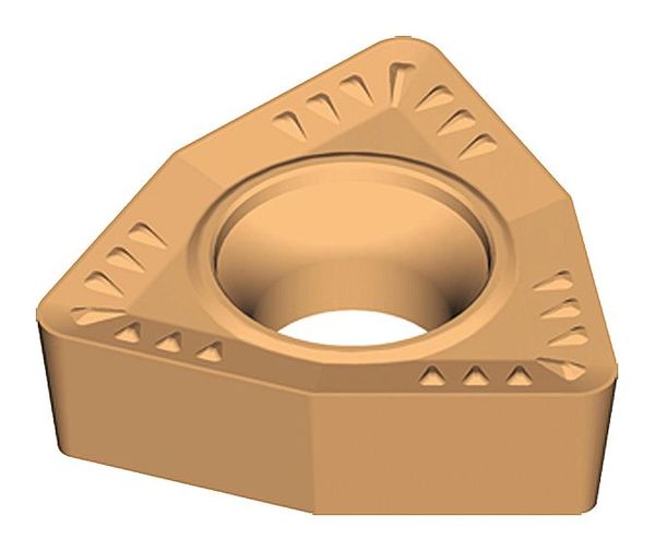 Carbide Insert, Trigon, 1/4 in, WCMT, 1/32 in, Carbide