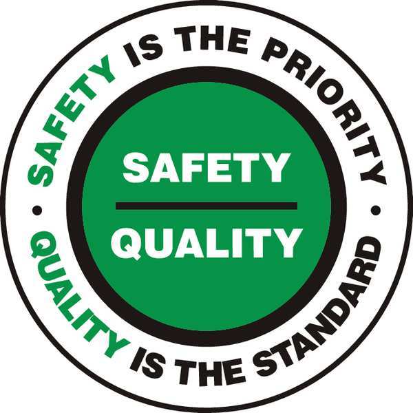 Slip-Gard Round Floor Sign, 17