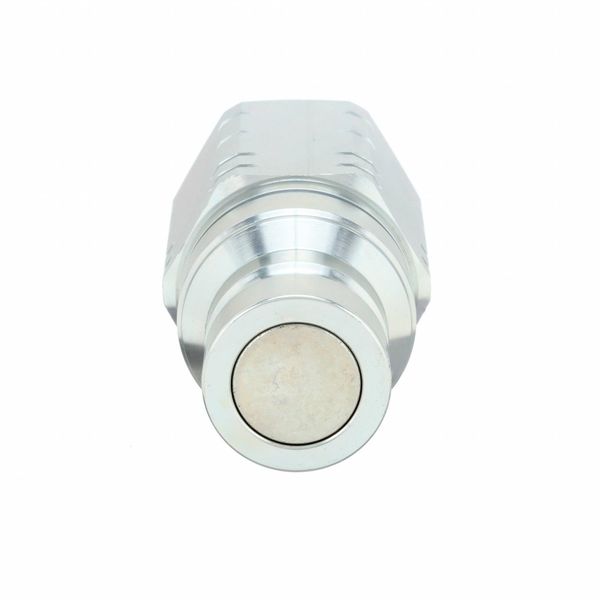 Hydraulic Quick Connect Hose Coupling, Steel Body, Push-to-Connect Lock, 3/4