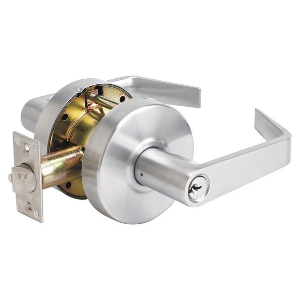 Lever Lockset, Mechanical, SLC Angled