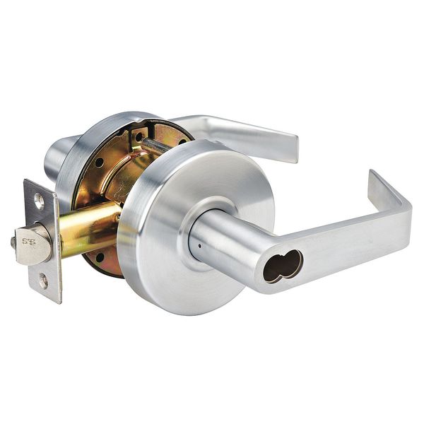 Lever Lockset, Mechanical, SLC Angled