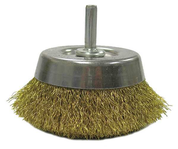 Crimped Wire Cup Wire Brush, 2-3/4