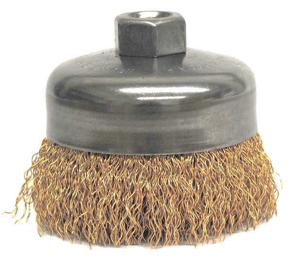Crimped Wire Cup Wire Brush, 4