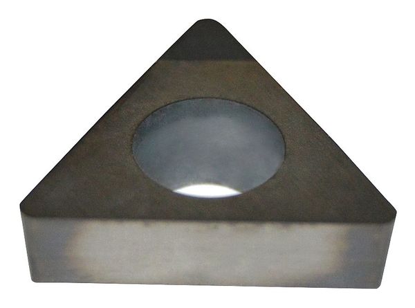 Triangle Turning Insert, Triangle, 1/4 in, TCGW, 0.0156 in, CBN