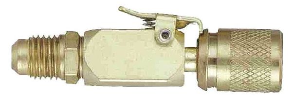 Quick Coupler, Low Loss, 1/4 In MxF, 0 Deg