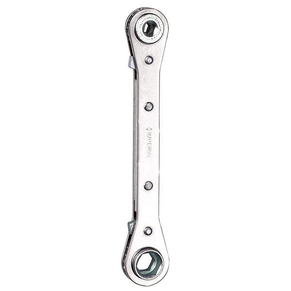 Service Wrench, Nickel, SAE, 6.8 in. L