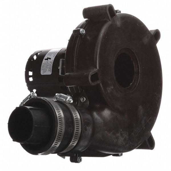 Draft Inducer Blower, 115V, Plastic, 9 7/64 in H.