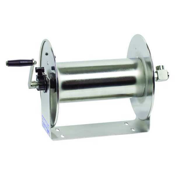 Hose Reel, Hand Crank, 3/4 in (F)NPT, 100ft