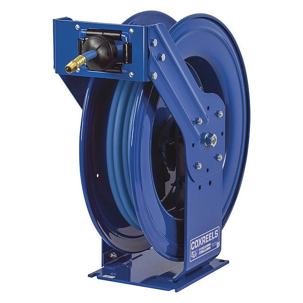 Spring Return Hose Reel, 1/2 in Hose Dia., 50 ft Length, 300 psi