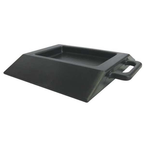 Pallet Truck Stop, 13-3/4In. L, Blk, Rubber