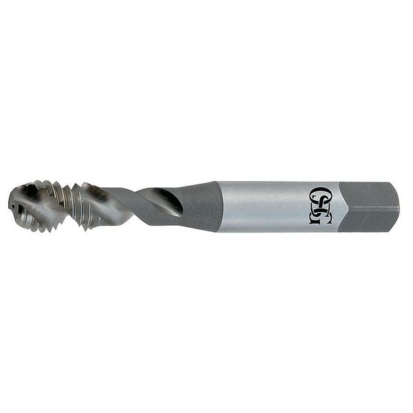 Spiral Flute Tap, #10-24, Modified Bottoming, 2 Flutes, UNC