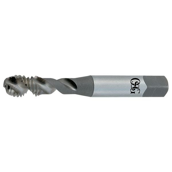 Spiral Flute Tap, M4-0.70, Modified Bottoming, 2 Flutes, Metric Coarse