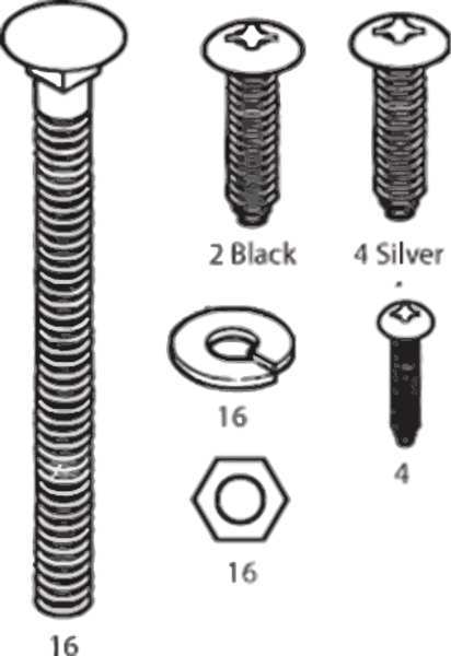 Carts Caster Installation Kit