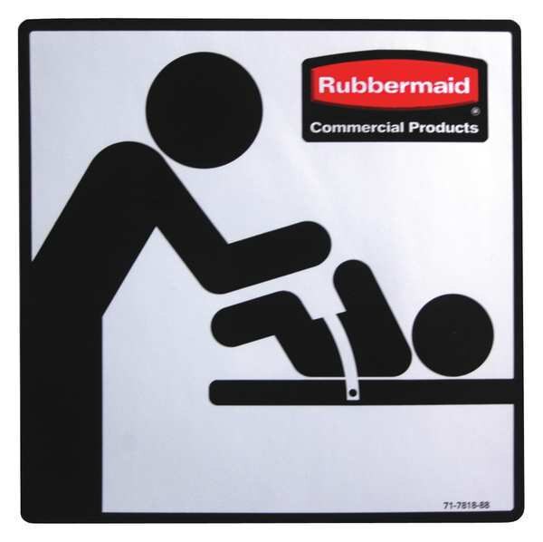 Restroom Door Label